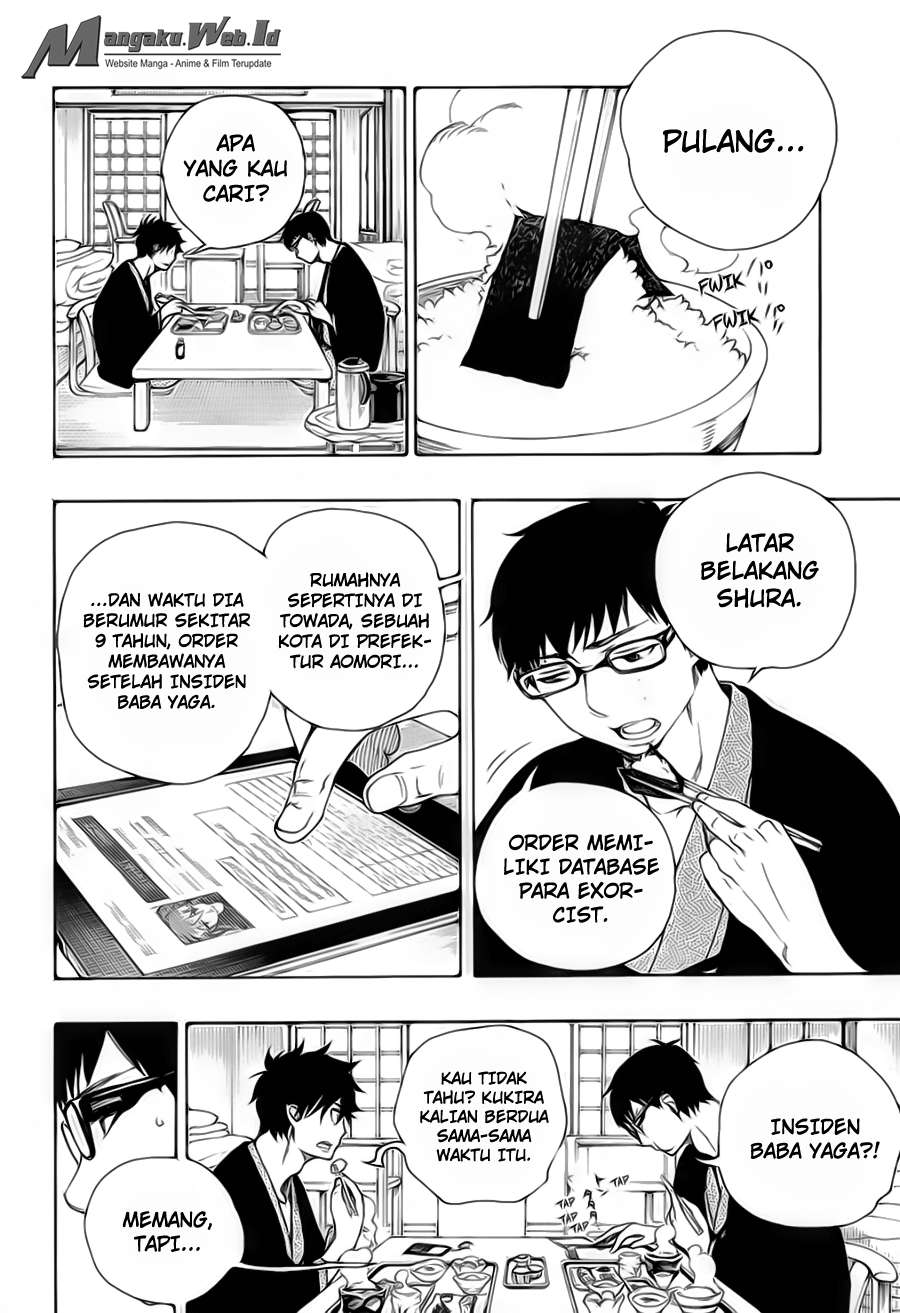 Ao no Exorcist chapter 75 halaman 4