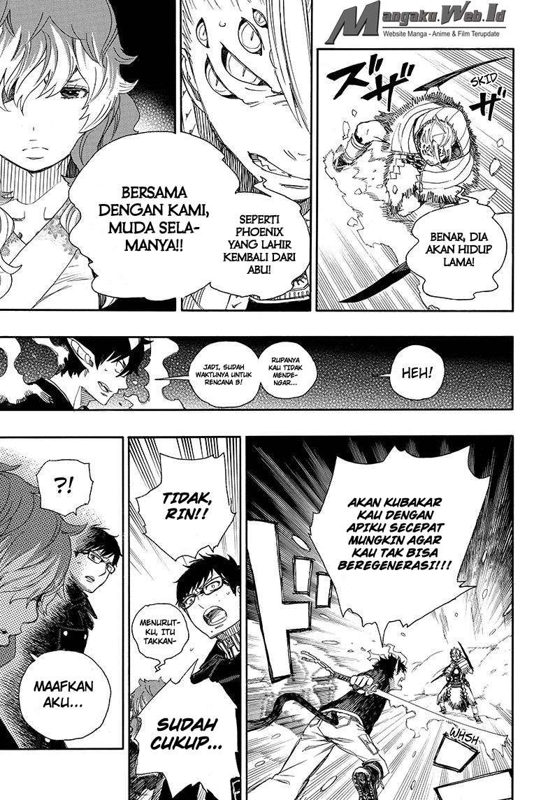 Ao no Exorcist Bab 77 halaman 9