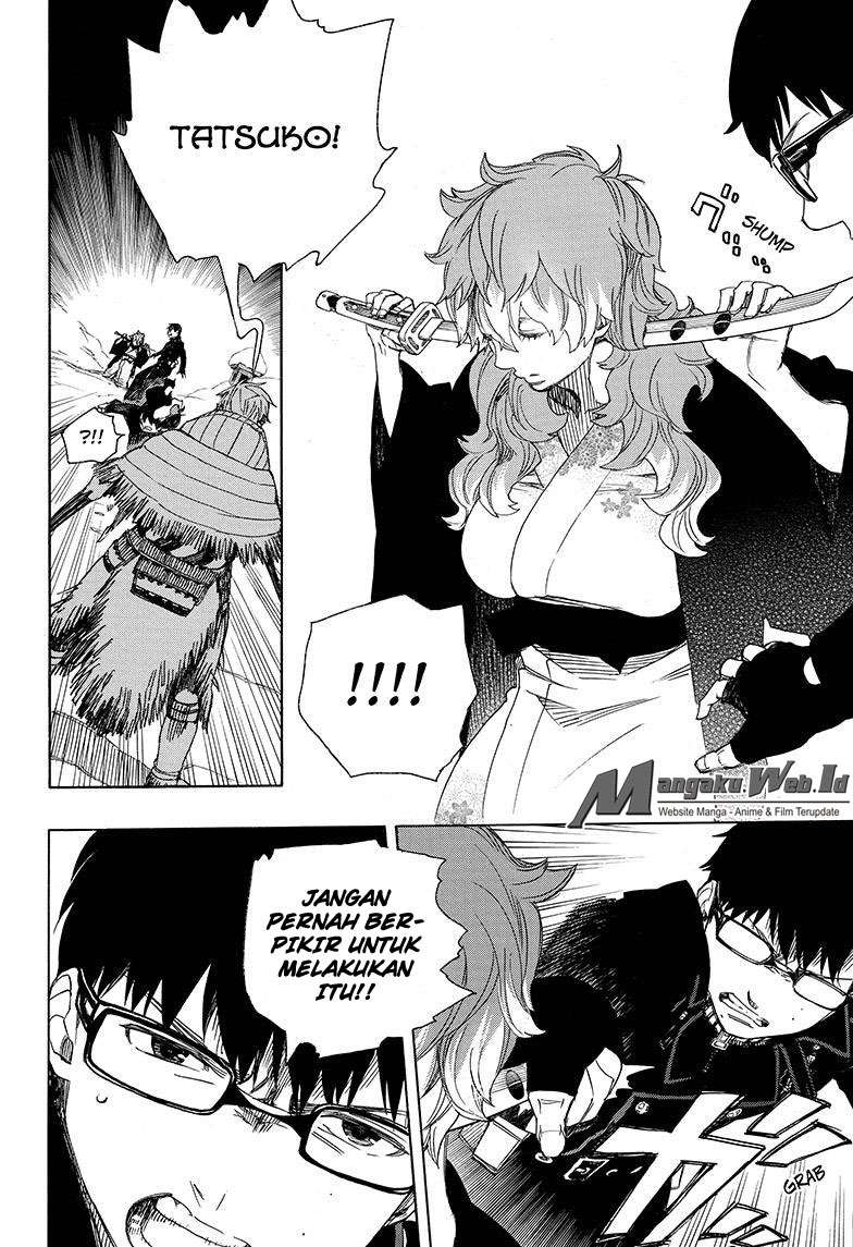 Ao no Exorcist Bab 77 halaman 10
