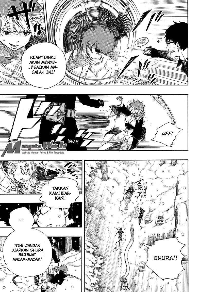 Ao no Exorcist Bab 77 halaman 11
