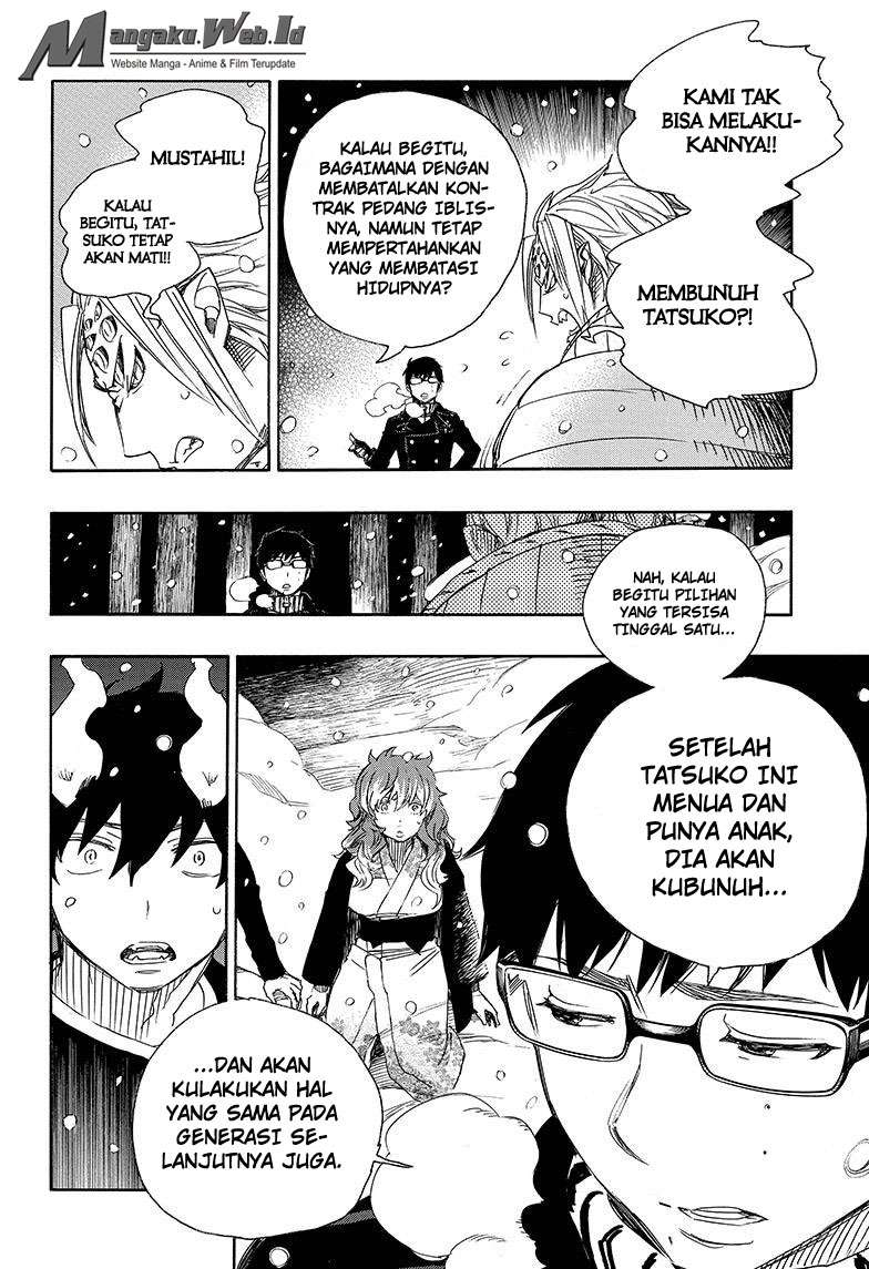Ao no Exorcist Bab 77 halaman 18