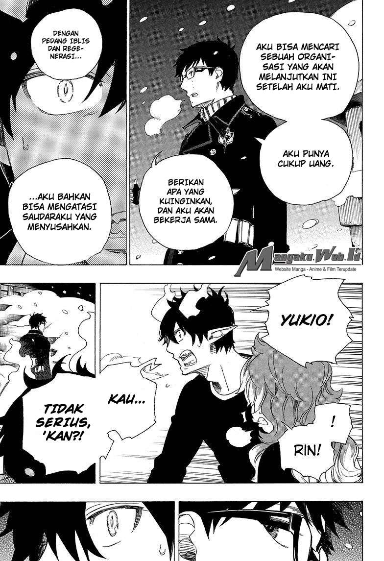 Ao no Exorcist Bab 77 halaman 19