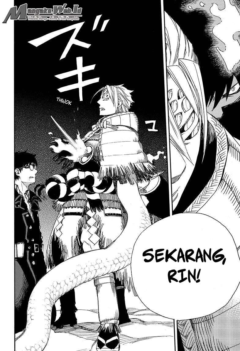Ao no Exorcist Bab 77 halaman 28