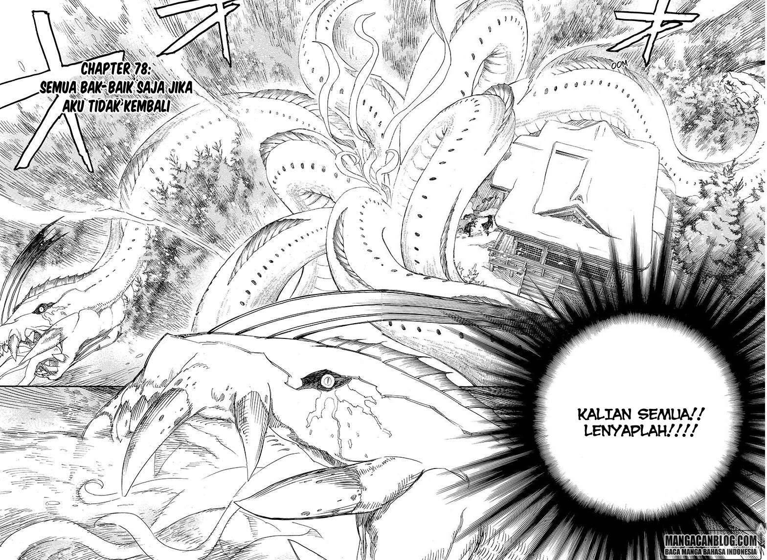 Ao no Exorcist chapter 78 halaman 6