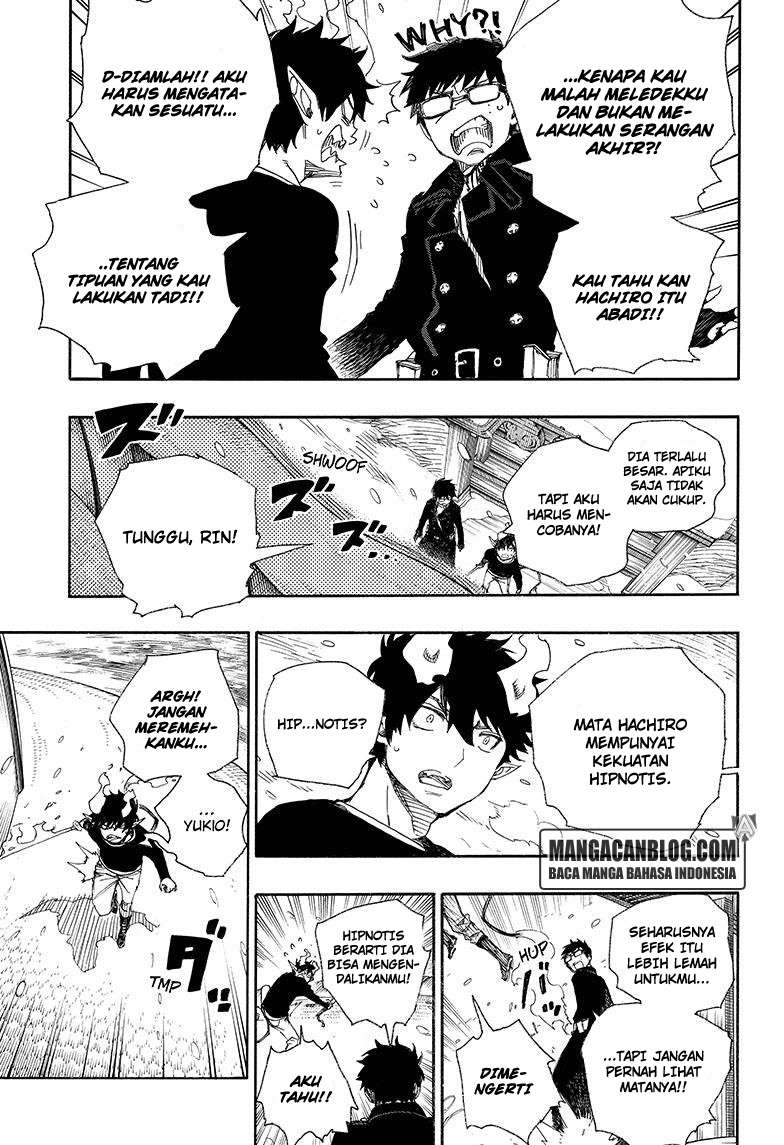 Ao no Exorcist chapter 78 halaman 8