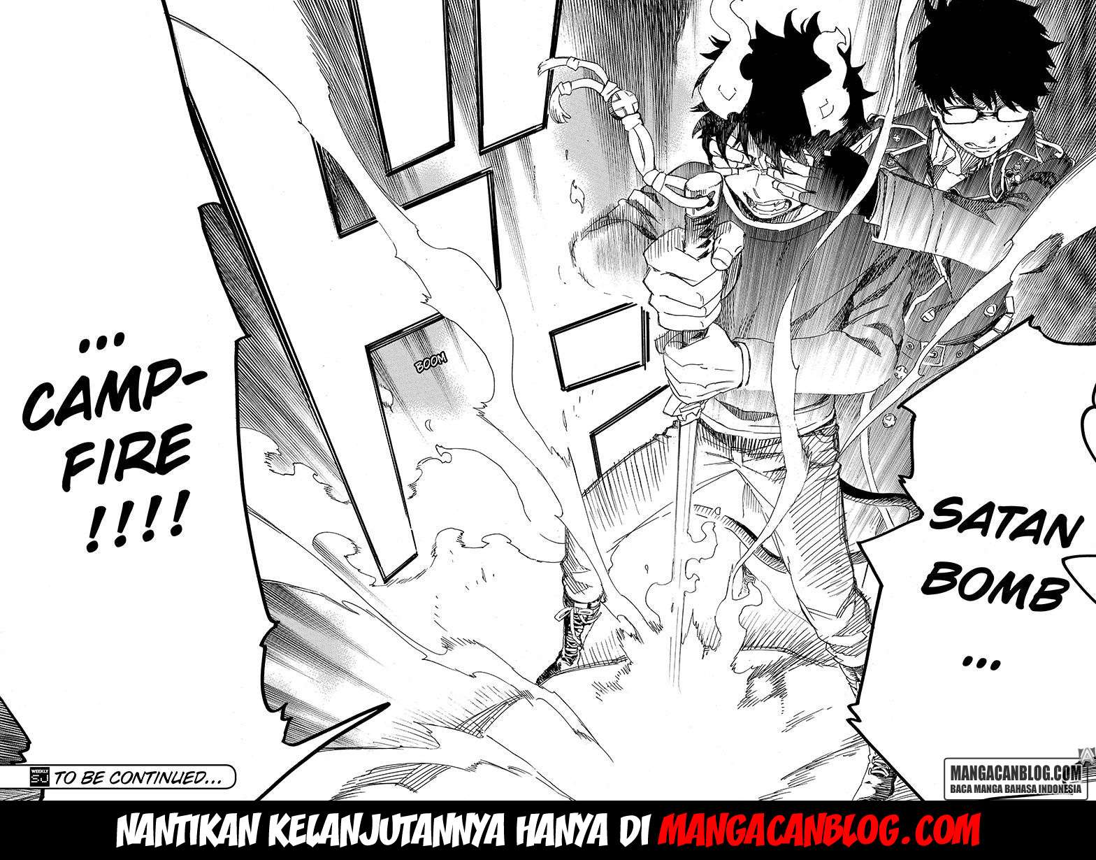 Ao no Exorcist chapter 78 halaman 33