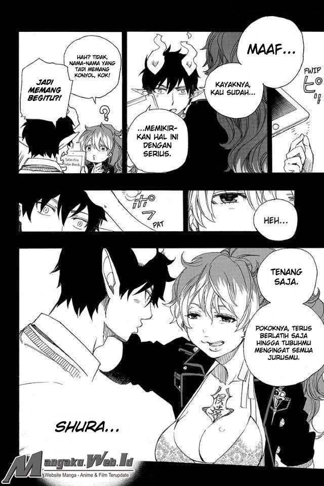 Ao no Exorcist chapter 79 halaman 10