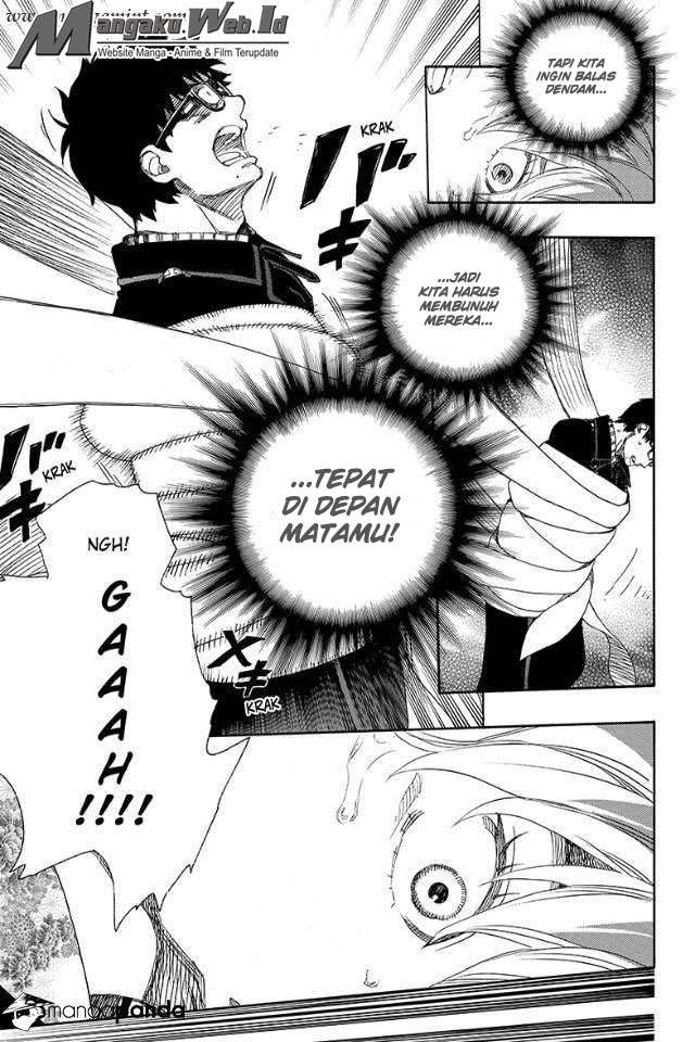 Ao no Exorcist chapter 79 halaman 21