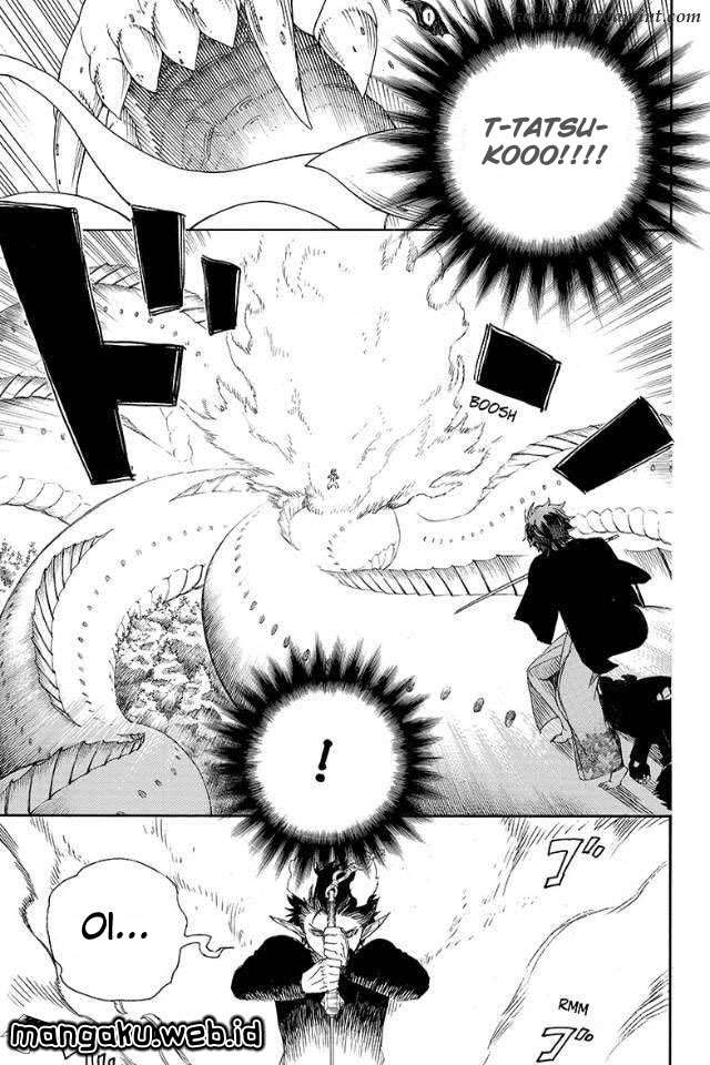Ao no Exorcist chapter 79 halaman 27