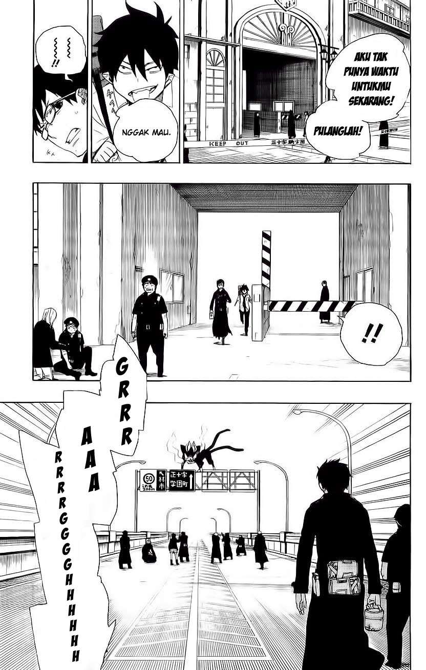 Ao no Exorcist Bab 8 halaman 23