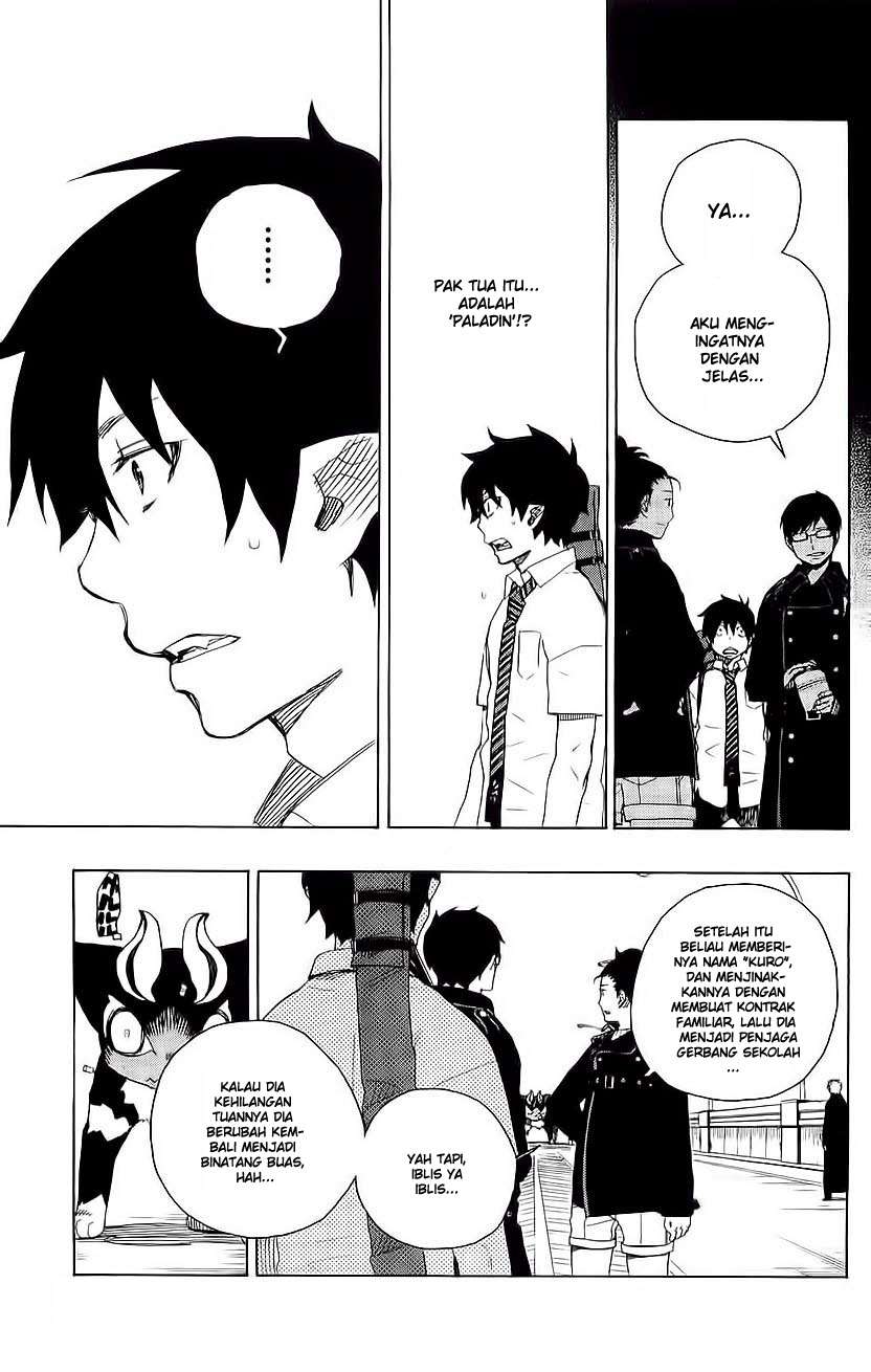 Ao no Exorcist Bab 8 halaman 37