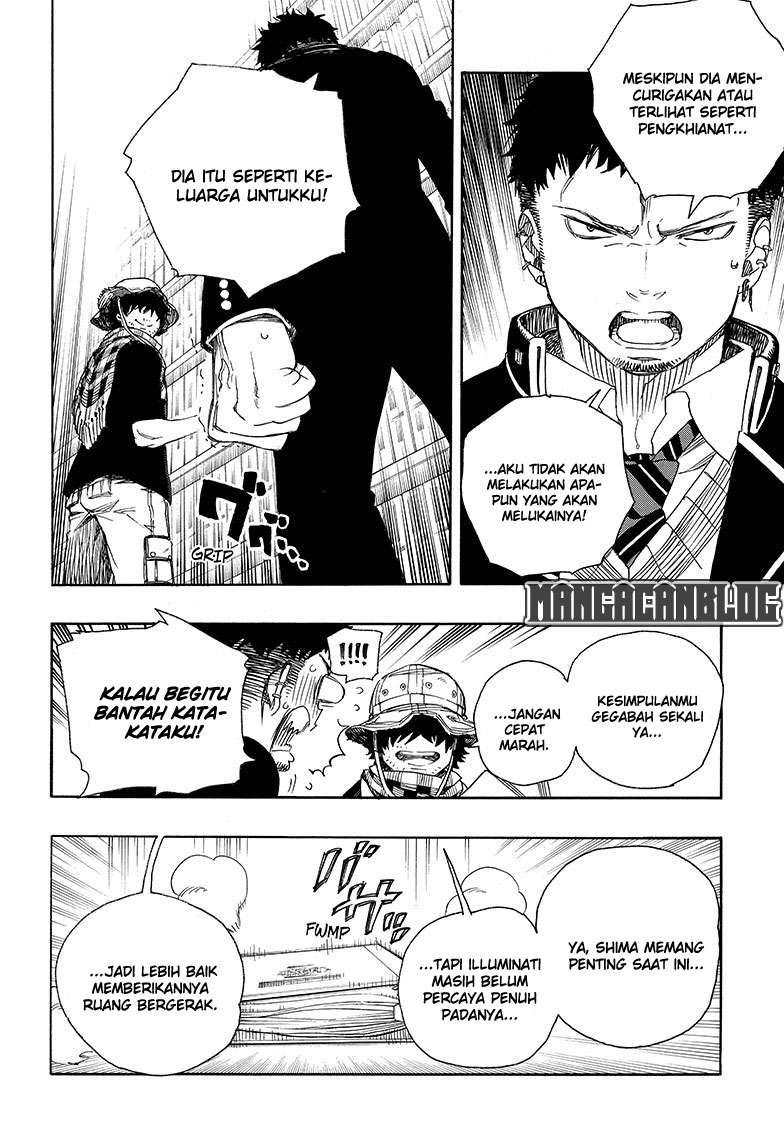 Ao no Exorcist chapter 81 halaman 19