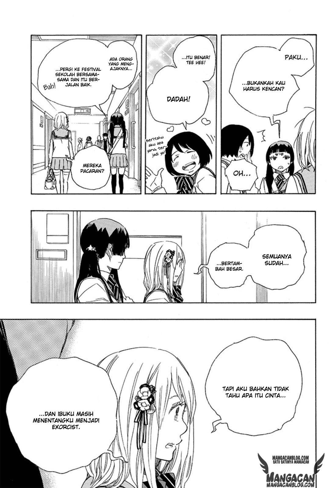Ao no Exorcist Bab 82 halaman 11