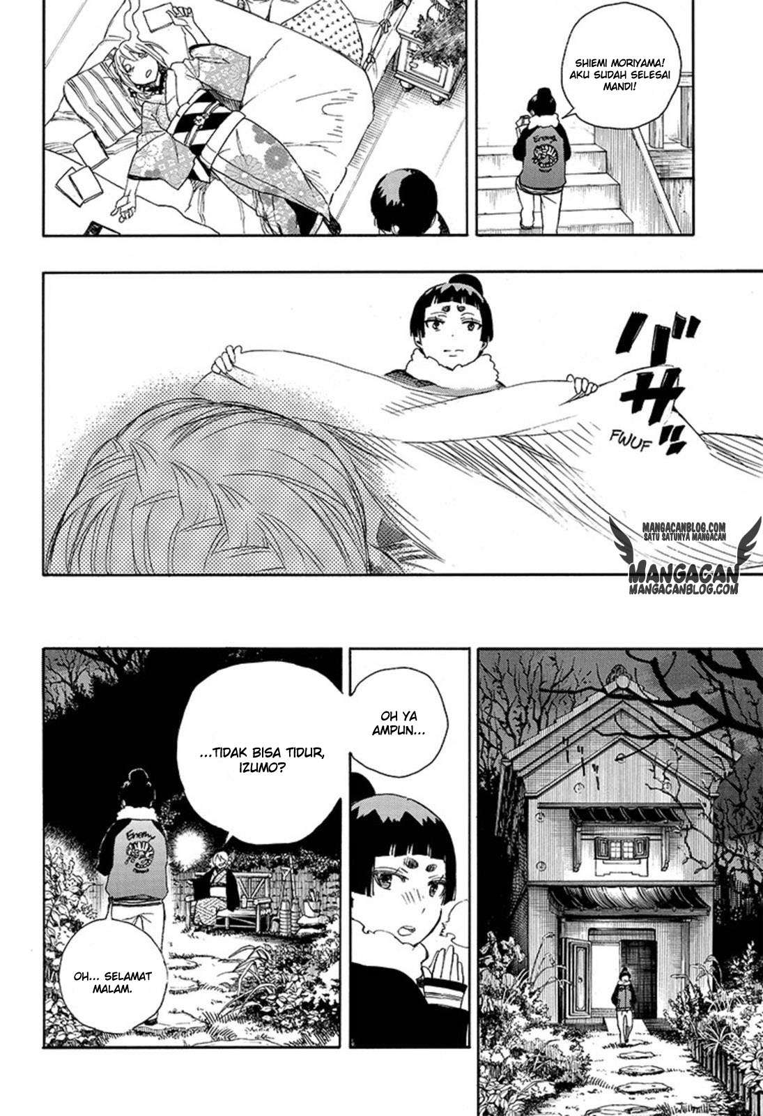 Ao no Exorcist Bab 82 halaman 22
