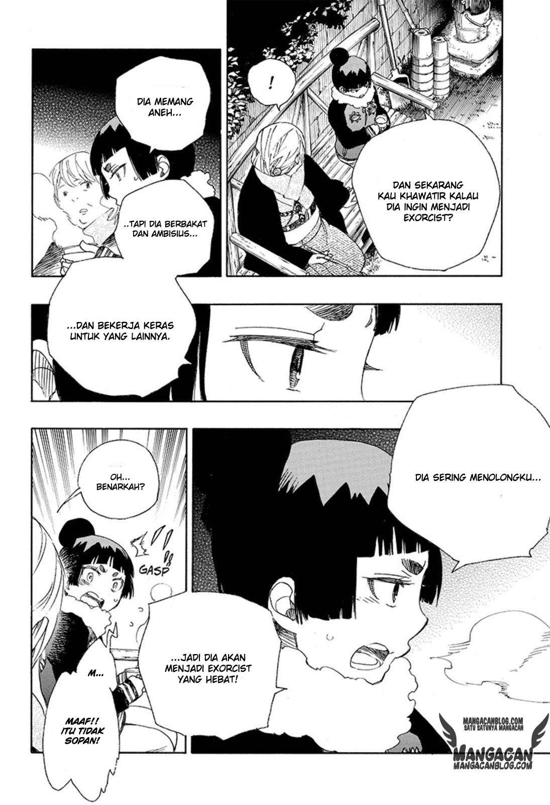 Ao no Exorcist Bab 82 halaman 24