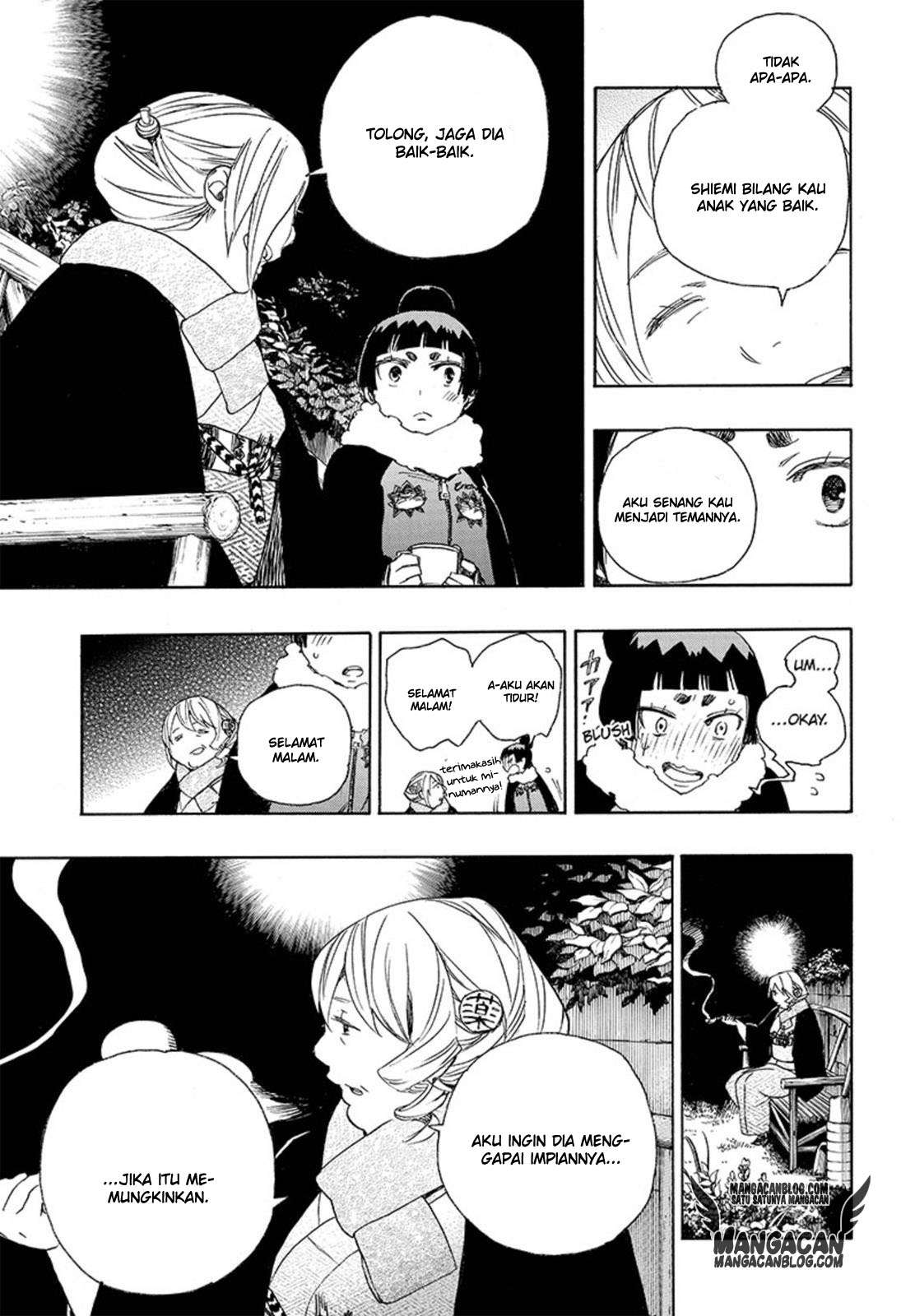 Ao no Exorcist Bab 82 halaman 25