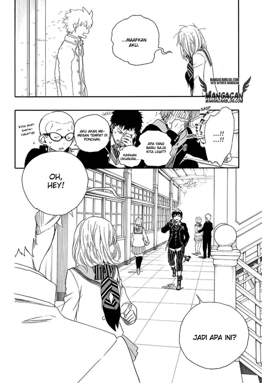 Ao no Exorcist Bab 82 halaman 34