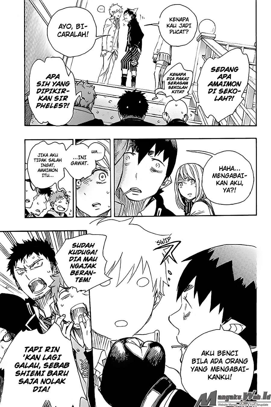 Ao no Exorcist Bab 83 halaman 6