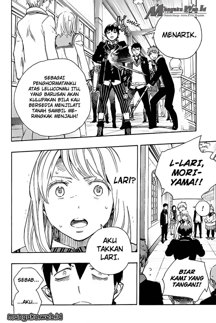 Ao no Exorcist Bab 83 halaman 9