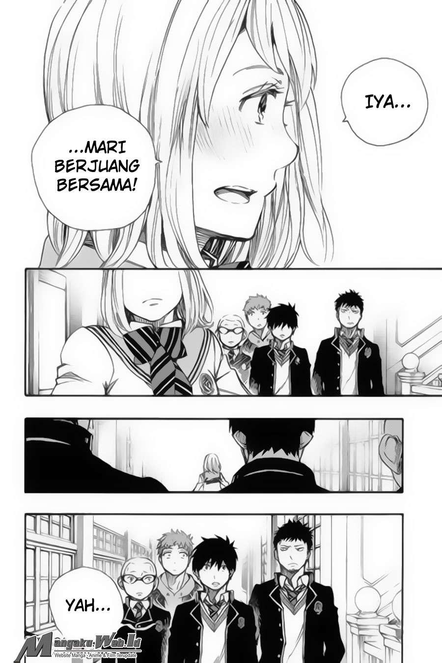 Ao no Exorcist Bab 83 halaman 15