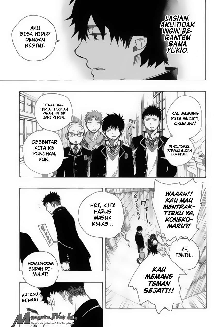 Ao no Exorcist Bab 83 halaman 16
