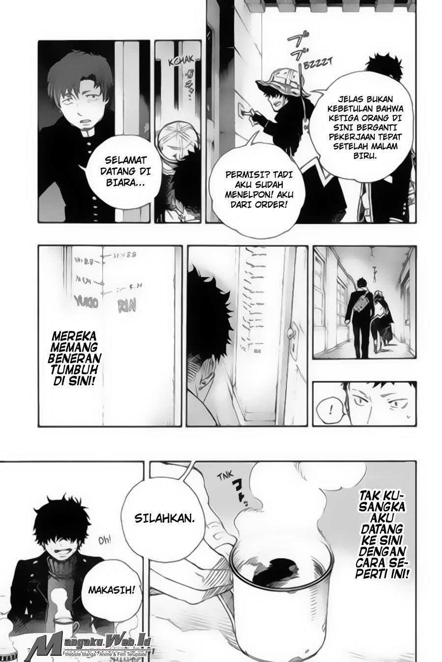 Ao no Exorcist Bab 83 halaman 22