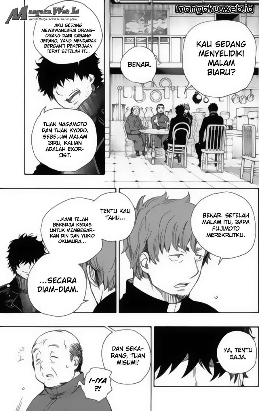 Ao no Exorcist Bab 83 halaman 24