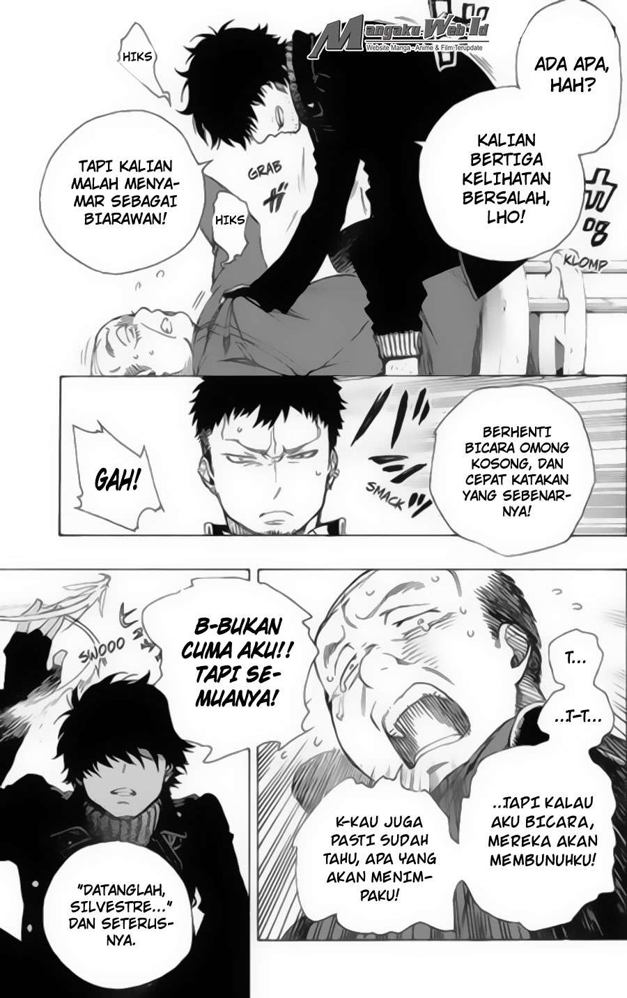 Ao no Exorcist Bab 83 halaman 28