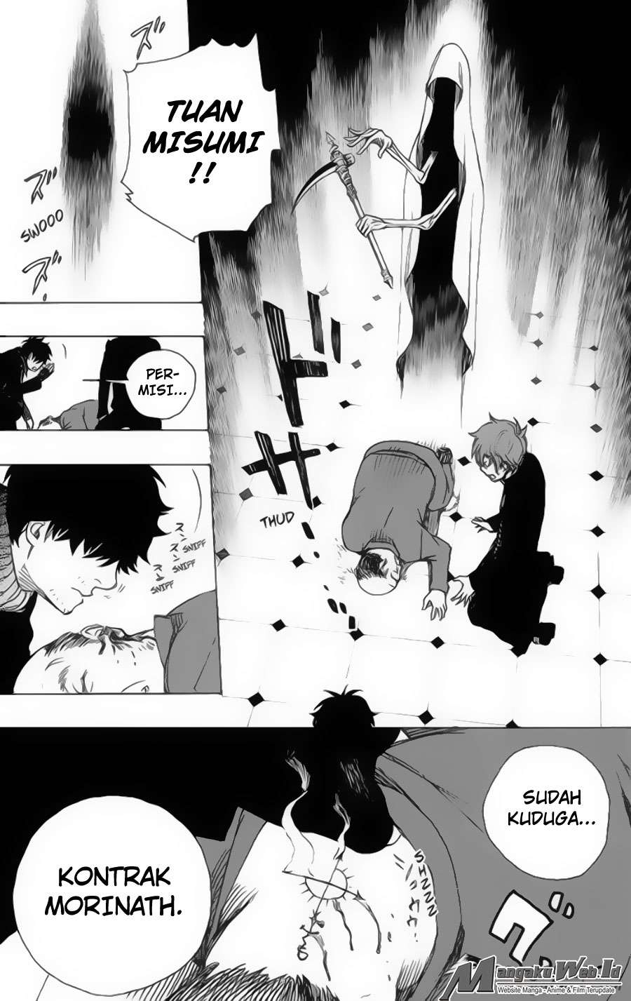 Ao no Exorcist Bab 83 halaman 34