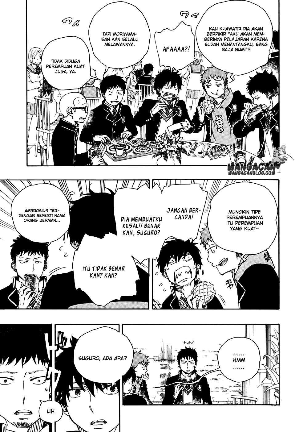 Ao no Exorcist chapter 84 halaman 5
