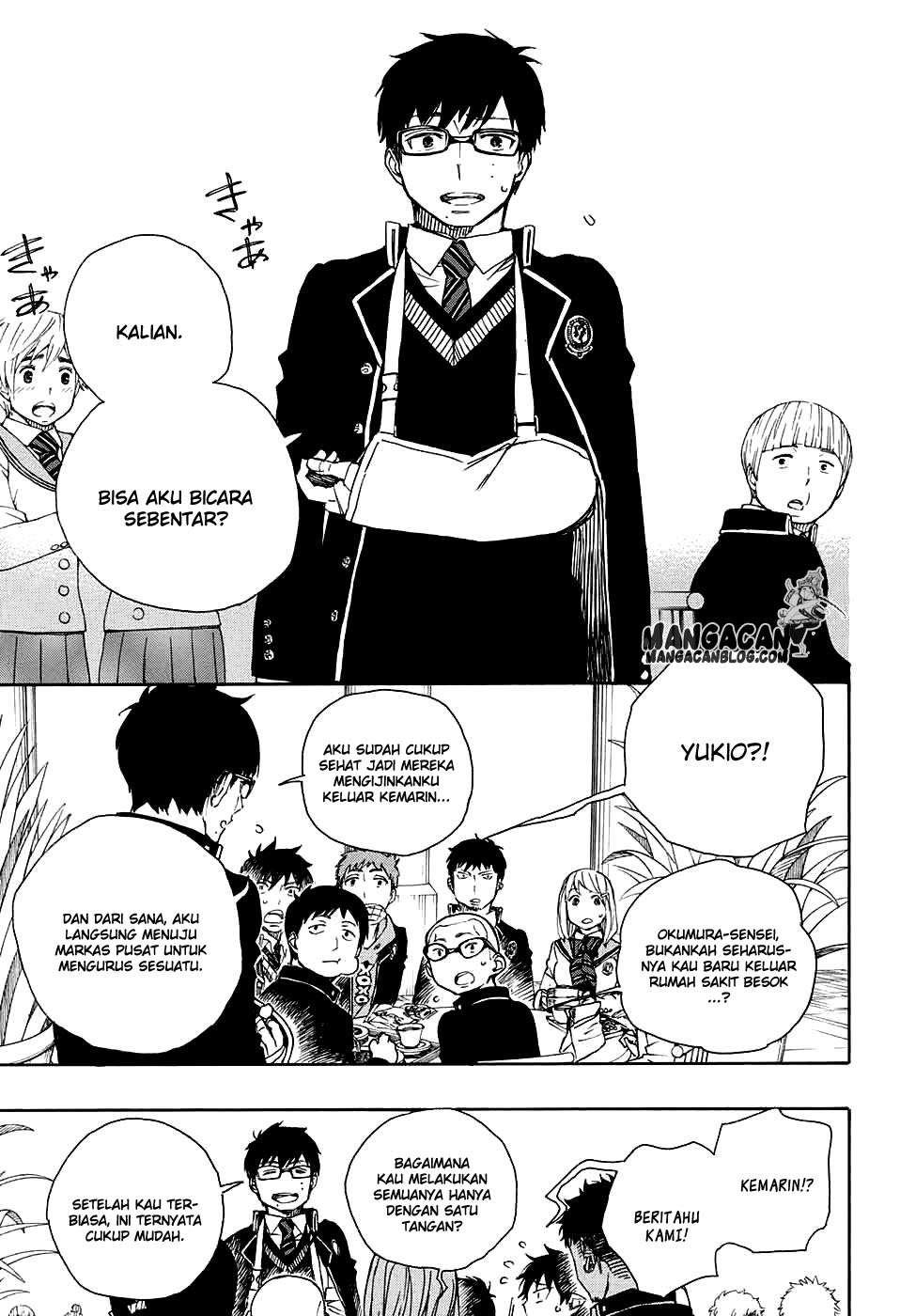 Ao no Exorcist chapter 84 halaman 7