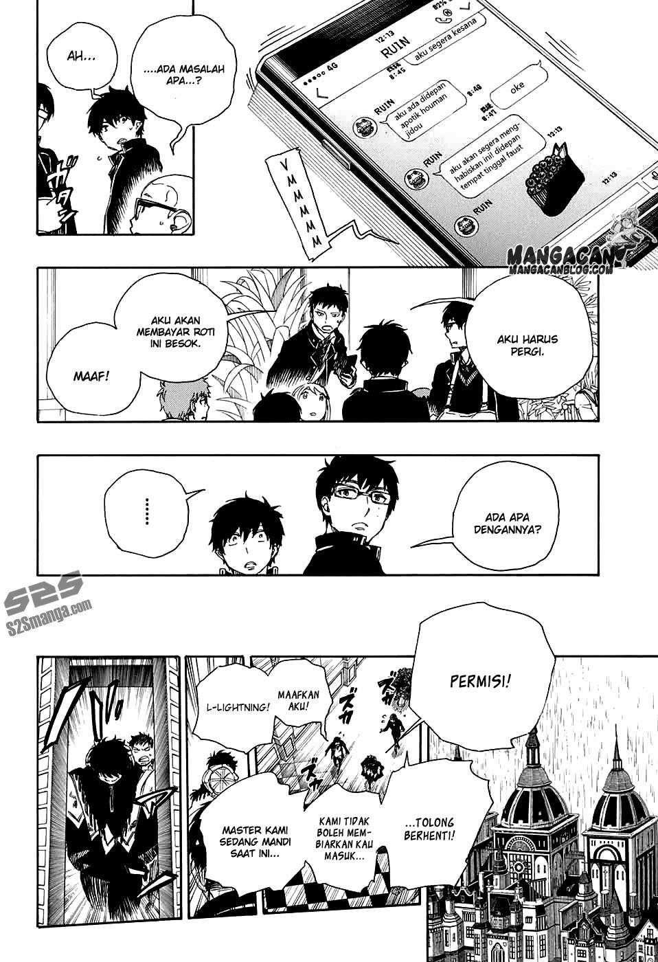 Ao no Exorcist chapter 84 halaman 10
