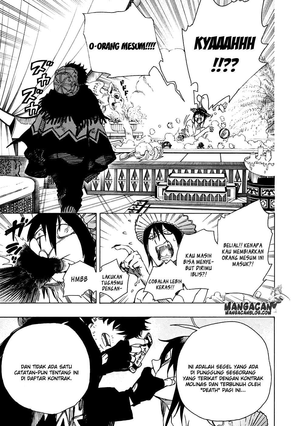 Ao no Exorcist chapter 84 halaman 11
