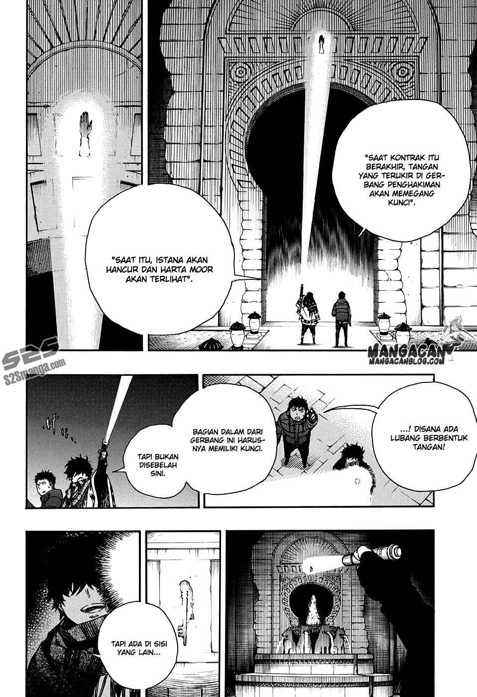 Ao no Exorcist chapter 84 halaman 16