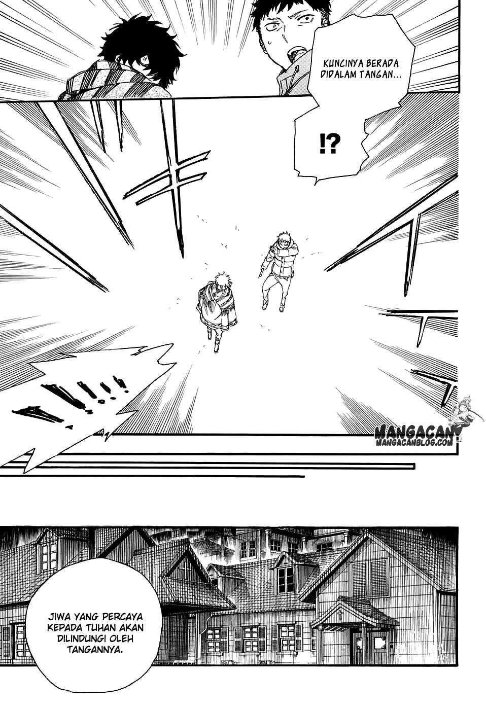 Ao no Exorcist chapter 84 halaman 19
