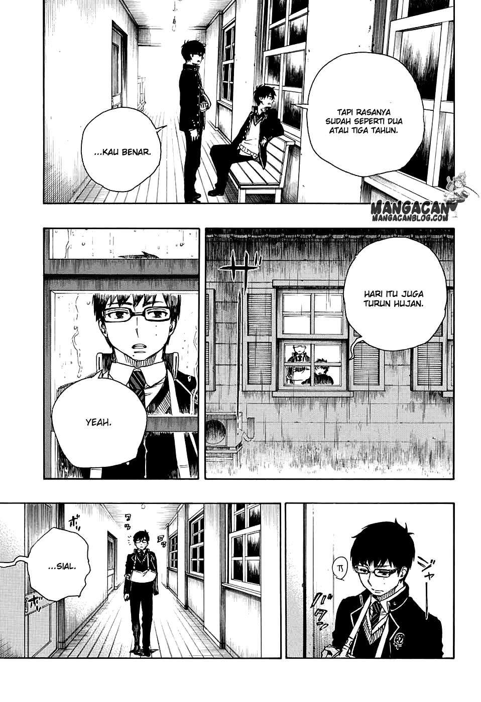 Ao no Exorcist chapter 84 halaman 21