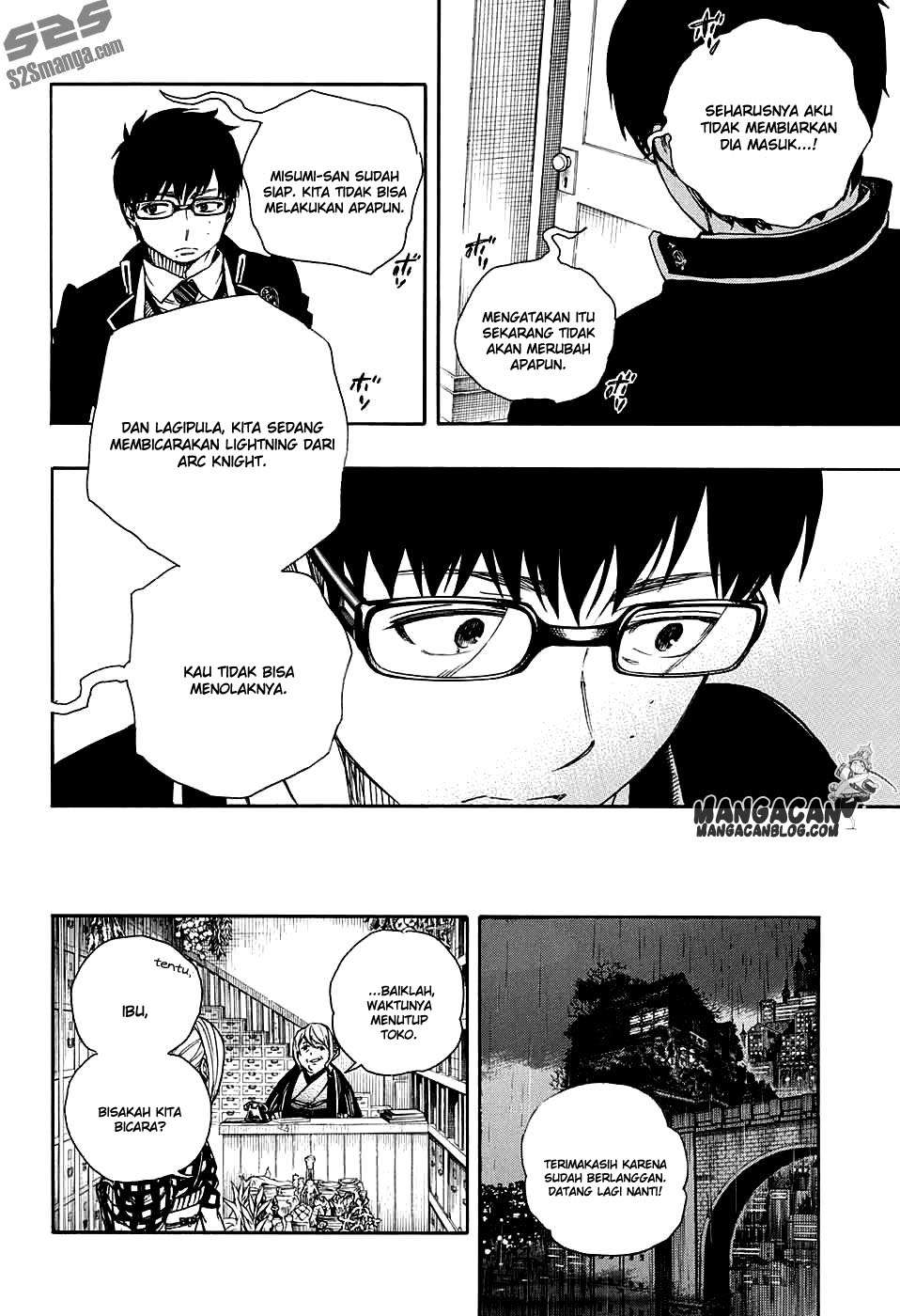Ao no Exorcist chapter 84 halaman 22