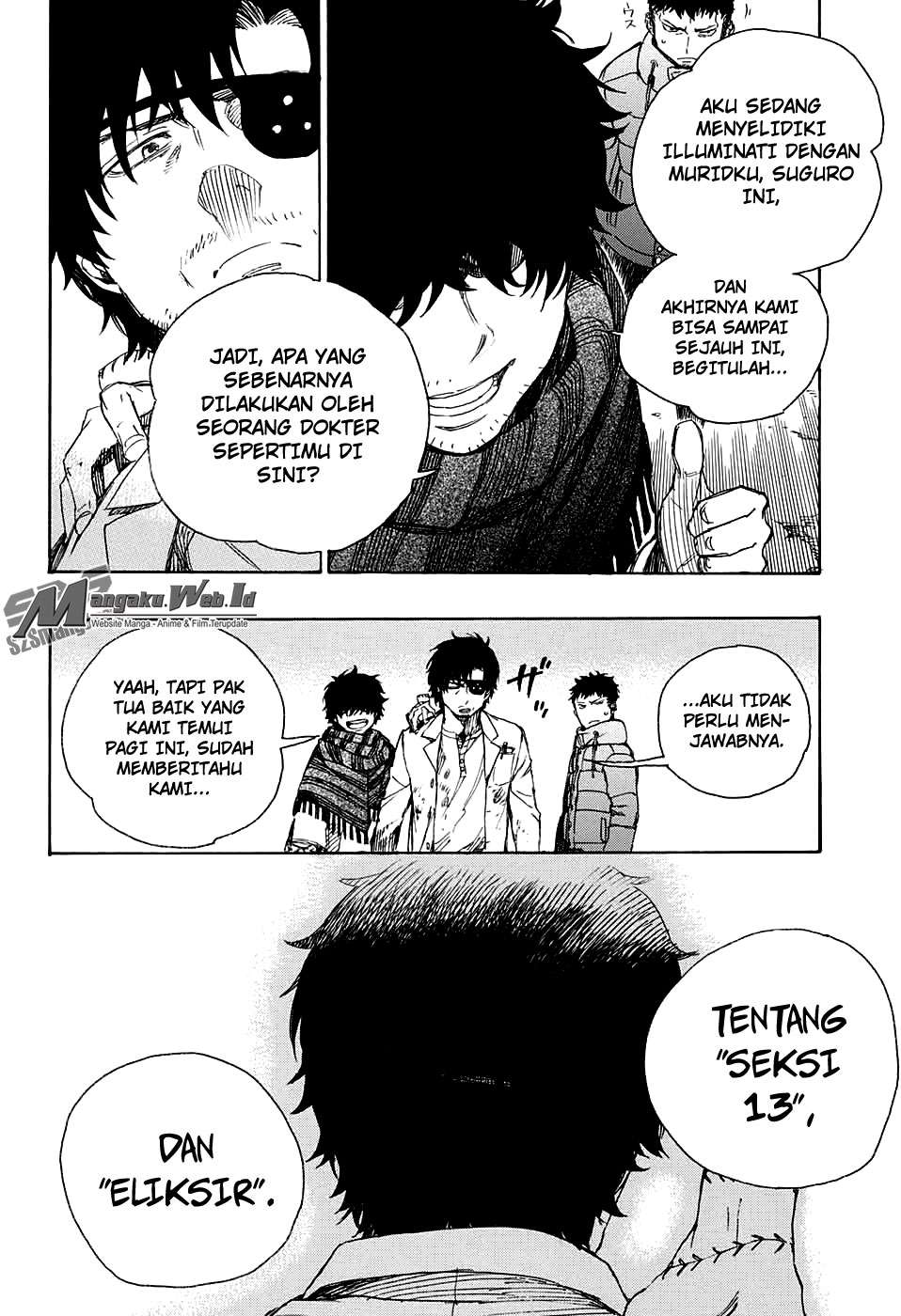 Ao no Exorcist chapter 85 halaman 5