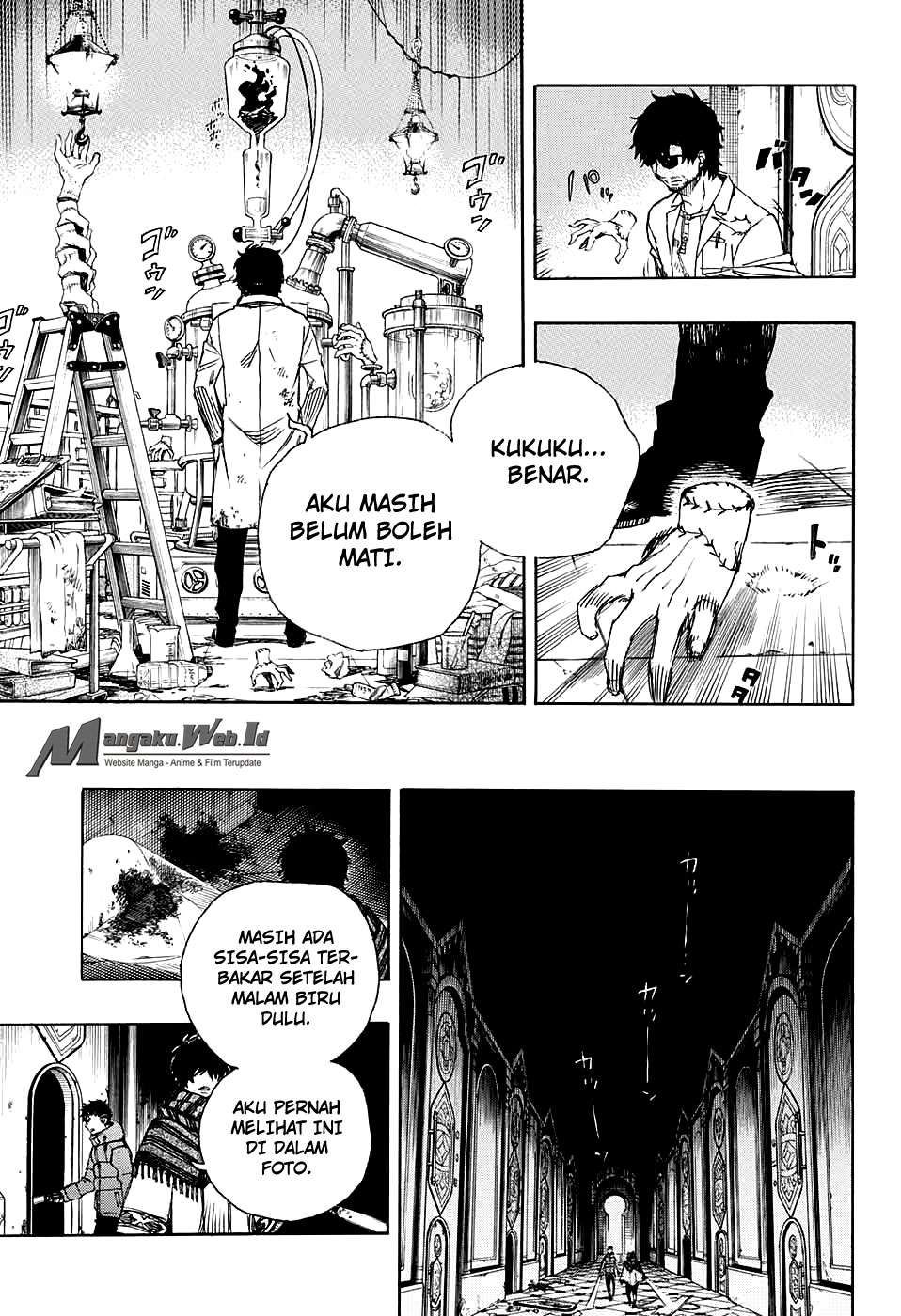 Ao no Exorcist chapter 85 halaman 8