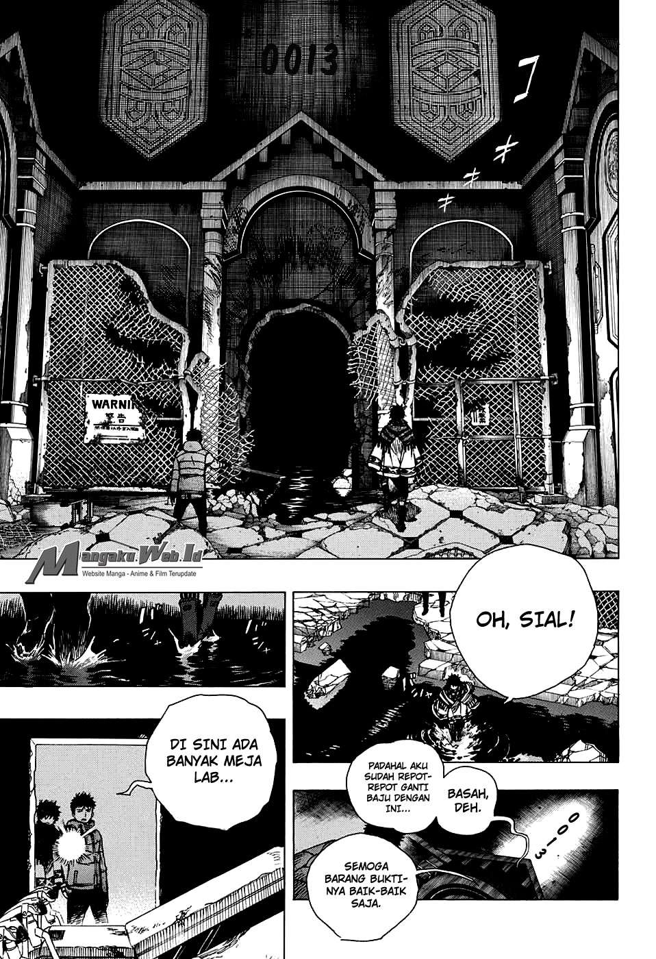 Ao no Exorcist chapter 85 halaman 10