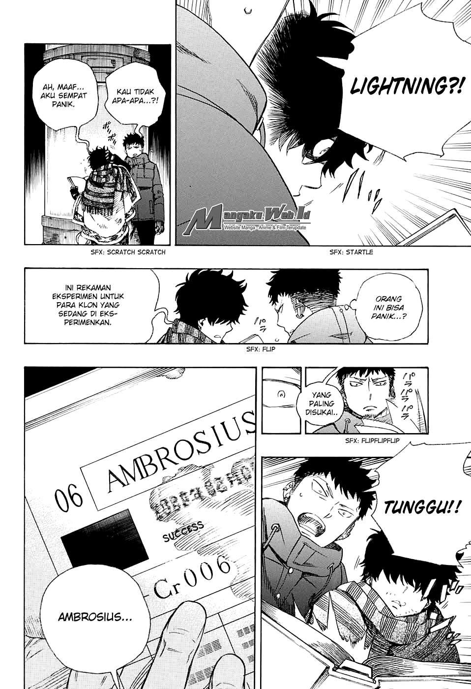 Ao no Exorcist Bab 86 halaman 6