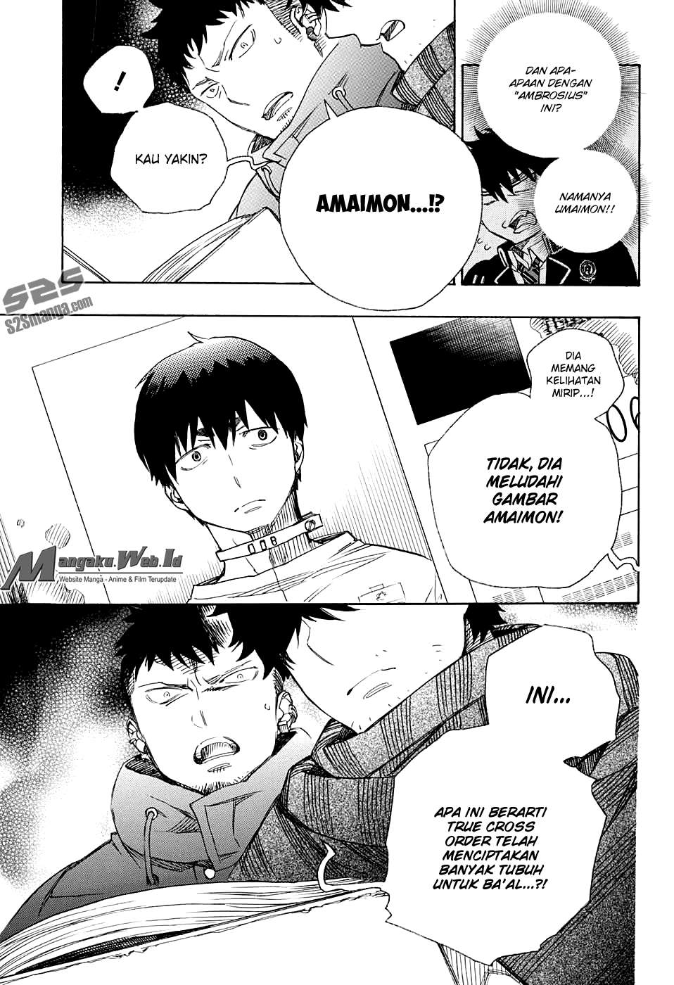 Ao no Exorcist Bab 86 halaman 7