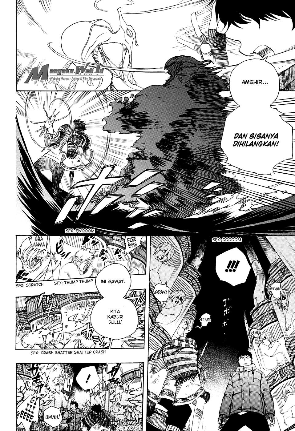 Ao no Exorcist Bab 86 halaman 10