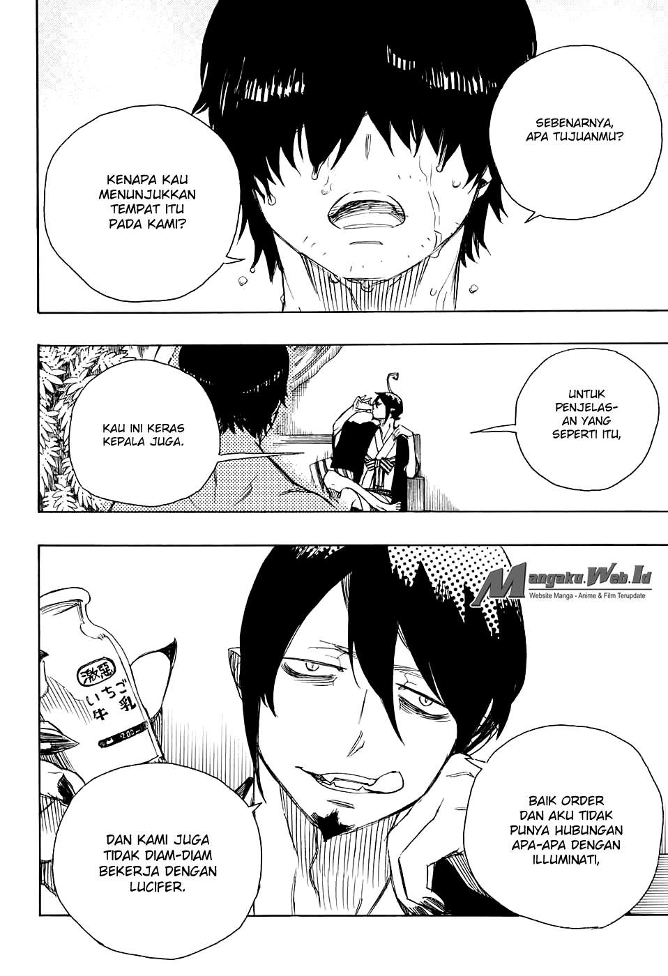 Ao no Exorcist Bab 86 halaman 14
