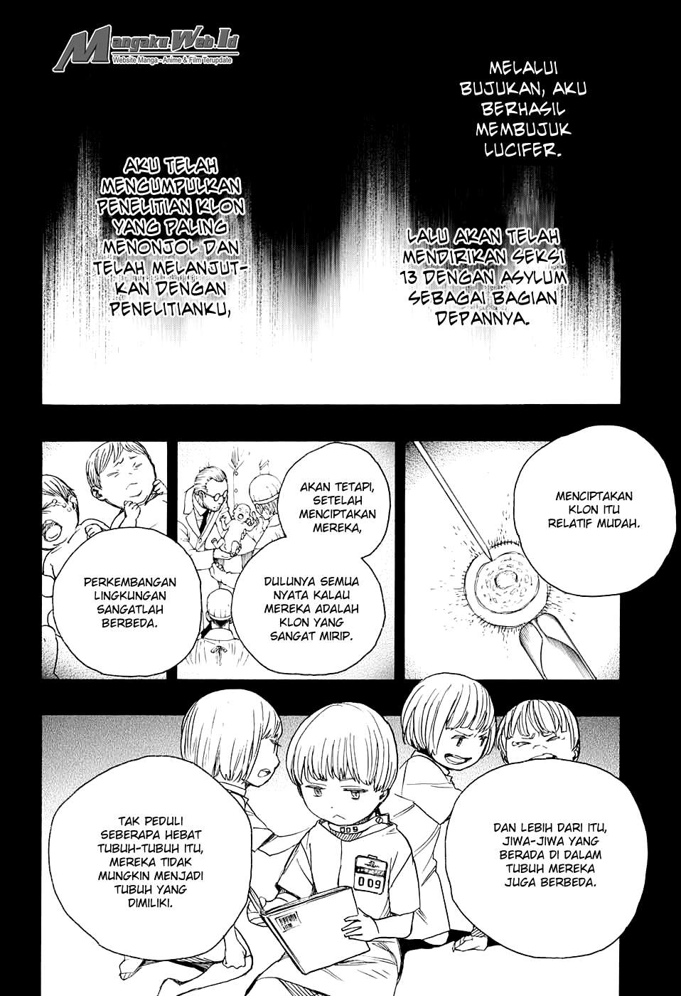 Ao no Exorcist Bab 86 halaman 28