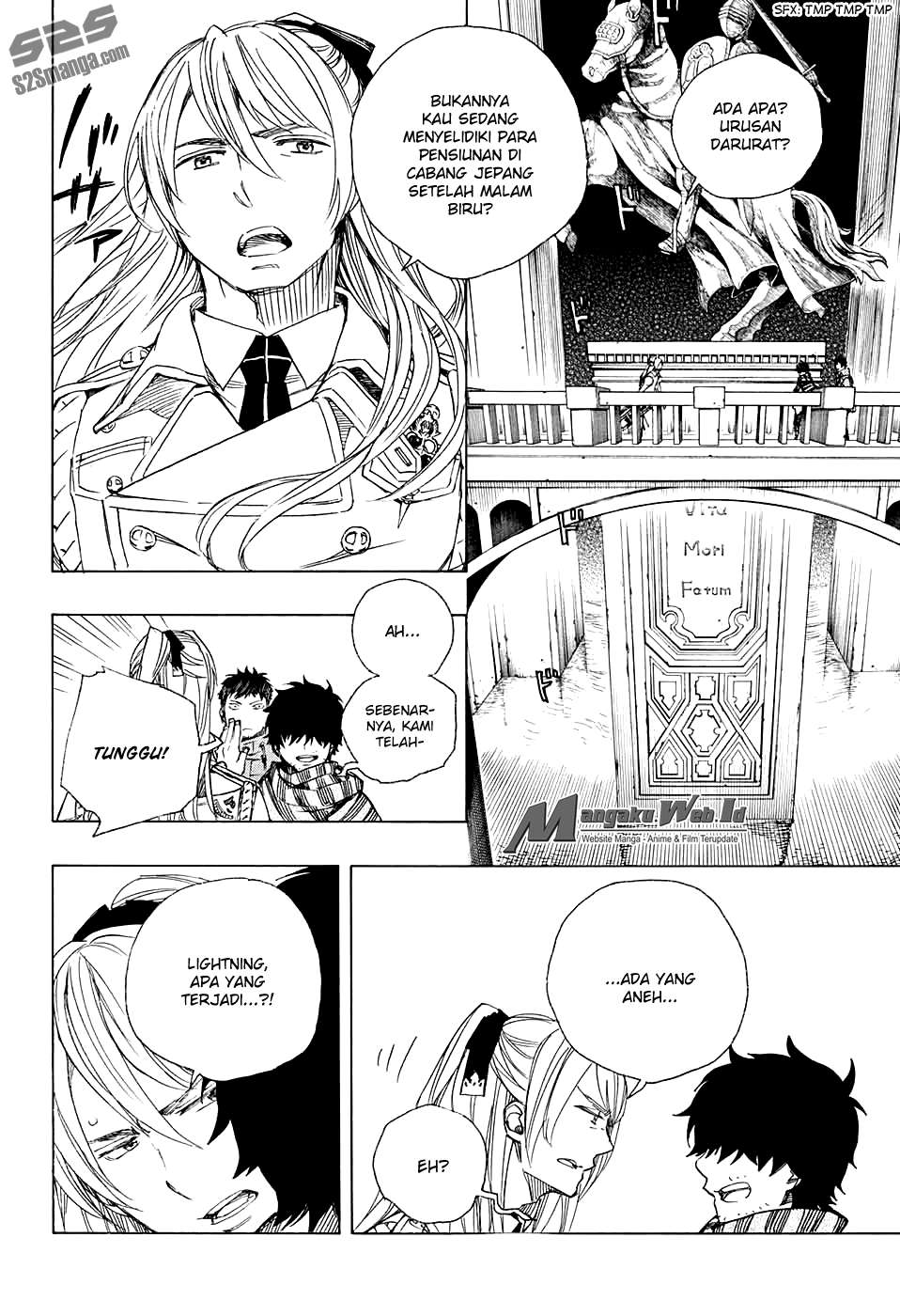 Ao no Exorcist Bab 87 halaman 11