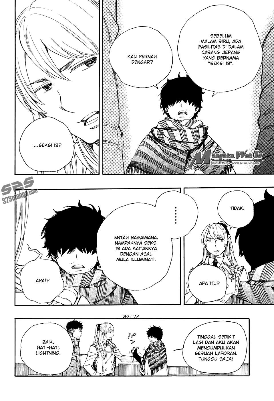 Ao no Exorcist Bab 87 halaman 13
