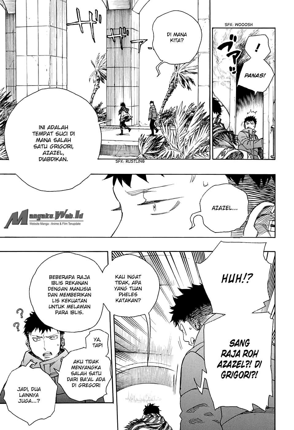 Ao no Exorcist Bab 87 halaman 16