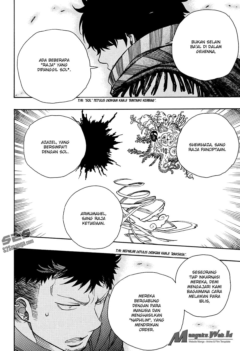 Ao no Exorcist Bab 87 halaman 17