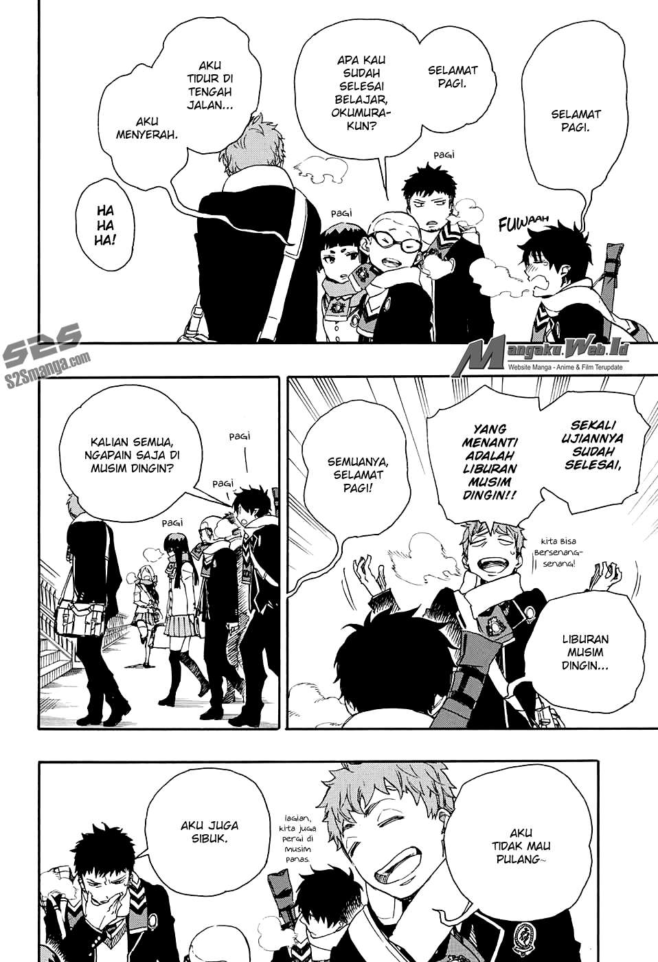Ao no Exorcist Bab 87 halaman 28